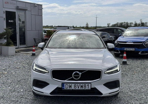 Volvo V60 cena 109900 przebieg: 114600, rok produkcji 2020 z Wojkowice małe 352